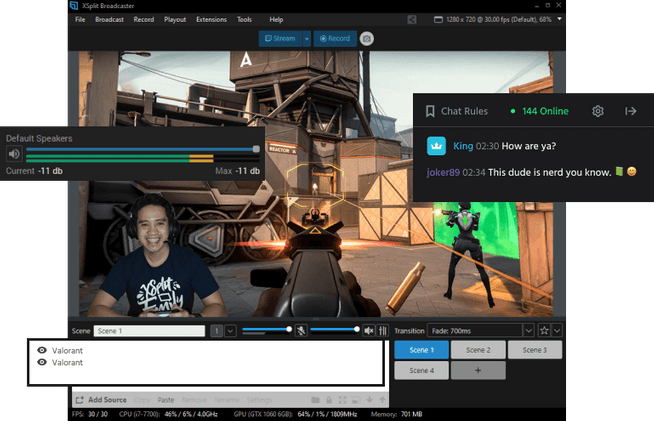 Live Game Streaming and Recording Software